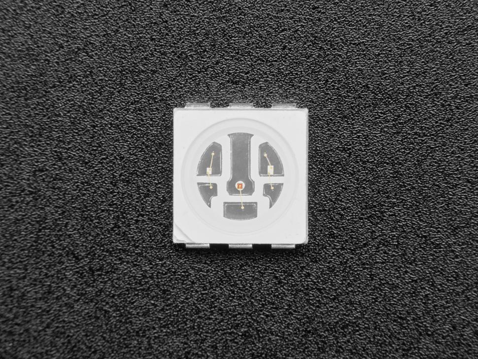 Adafruit SMT RGB 5050 LED - 10 stuks
