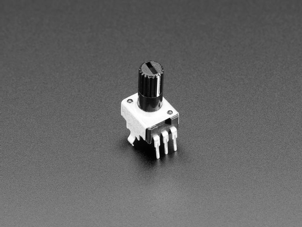 Adafruit Potentiometer met ingebouwde knop - 10K ohm