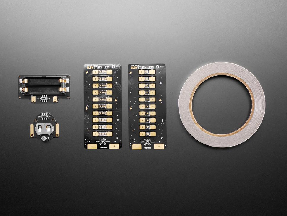 Adafruit GlowStitch Maker Kit - LED-strips maken van MakerQueen