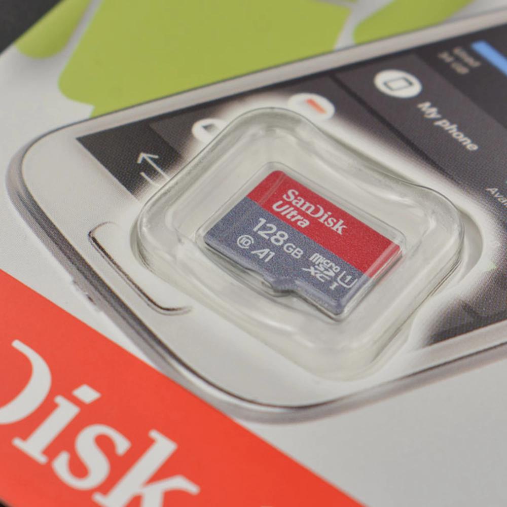 Scheda SanDisk Ultra Micro SD 128GB Classe 10 A1 – Con Adattatore SD, Universale