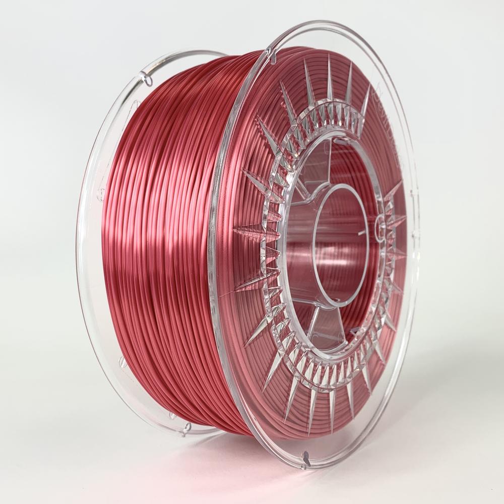 Devil Design SILK Filament 1,75mm - 1kg - Rød