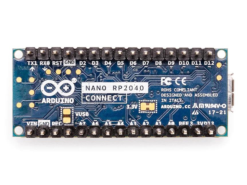 Arduino Nano RP2040 Connect - con intestazioni - Opencircuit