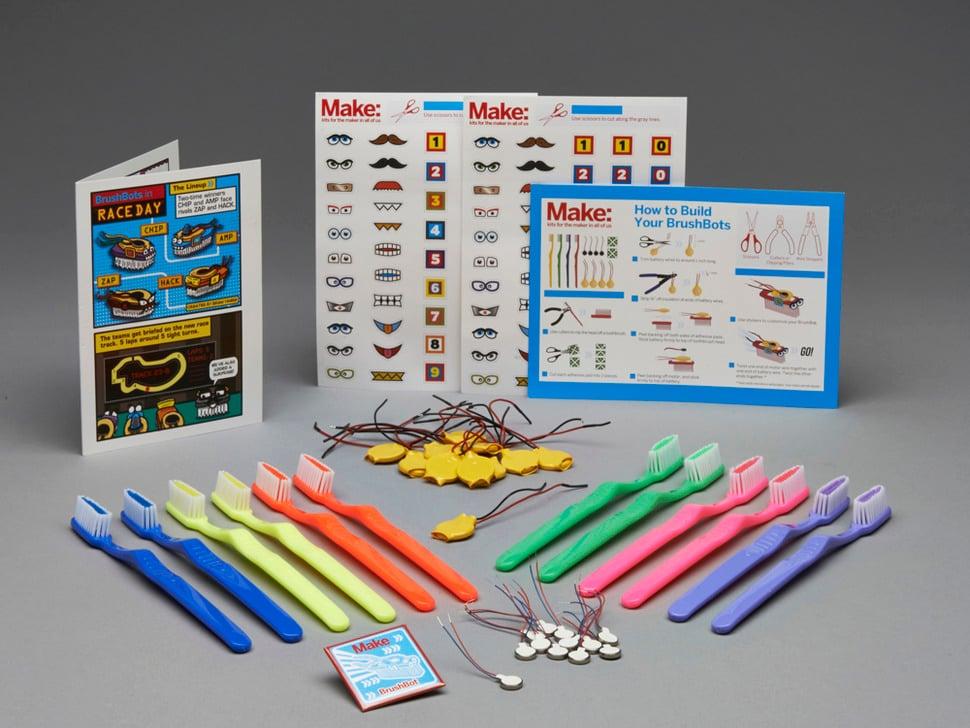 Adafruit Brushbot Partypakket