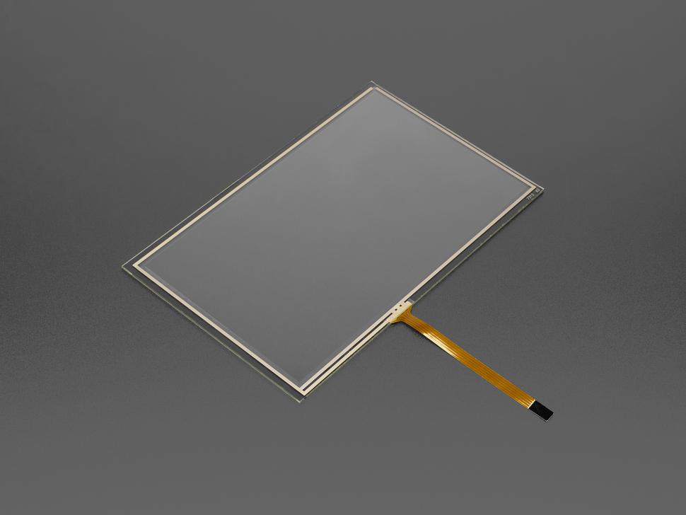 Adafruit Resistieve touchscreen-overlay - 7" diag. 165 mm x 105 mm - 4-draads