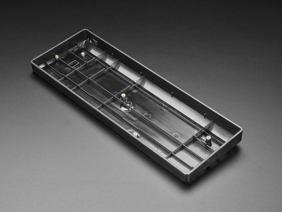 Adafruit Doorschijnend rookplastic 60% / GH60 toetsenbordbehuizing