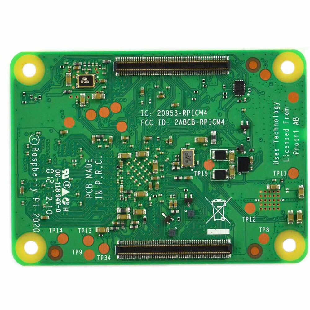 Raspberry Pi Beräkningsmodul 4 2GB/32GB Wi-Fi - Opencircuit