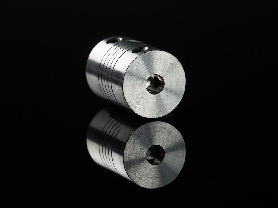 Giunto Per Albero Flessibile 30x40mm (Foro 8x12mm) Per Motore Passo-Passo E CNC – Antivibrante