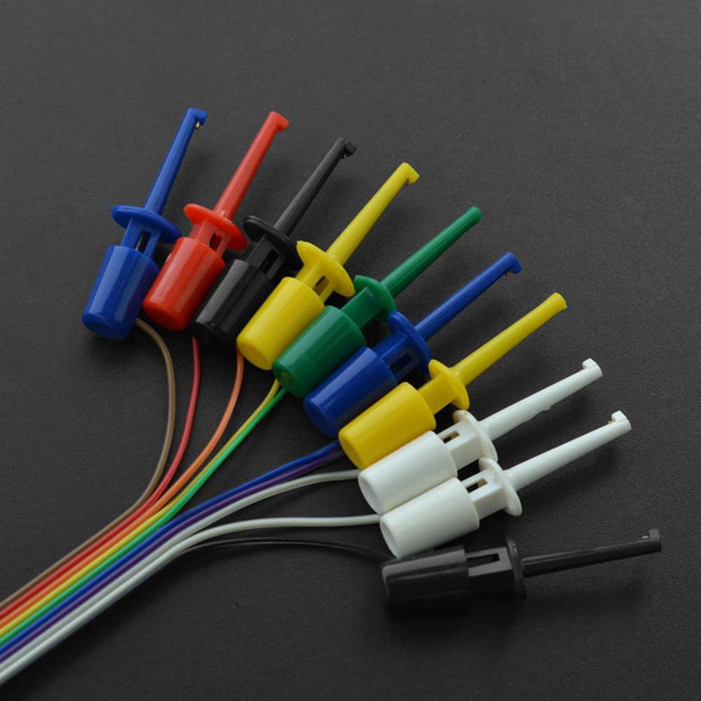 DFRobot Clip Di Prova Per Gancio confezione Da 10 Opencircuit dfrobot-clip-di-prova-per-gancio-confezione-da-10-opencircuit