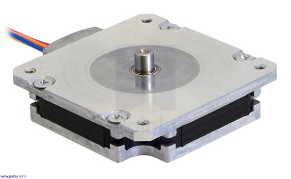 Sanyo Pancake Stepper Motor: Bipolar, 200 Steps/Rev, 50×11mm, 4.5V, 1 A ...