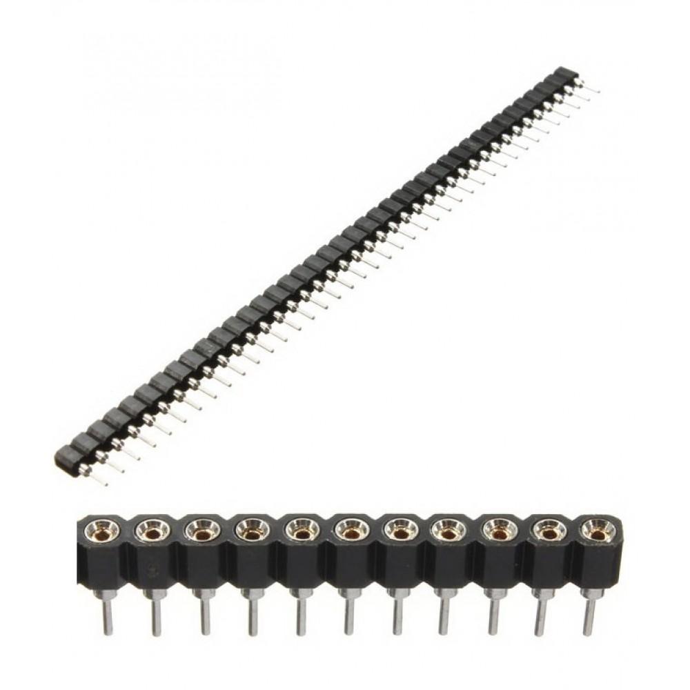 IC Female header 40 pin 2,54mm - 5 stuks