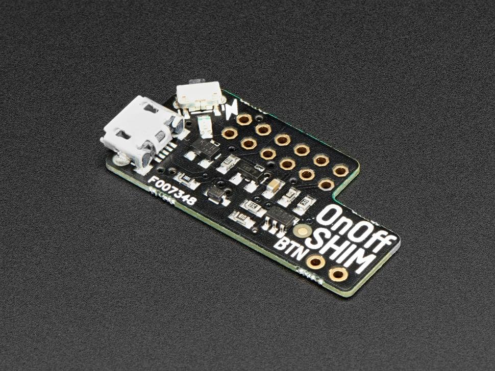 Adafruit Pimoroni OnOff SHIM voor Raspberry Pi