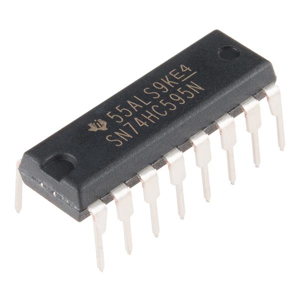 Schuifregister 8-bits - SN74HC595