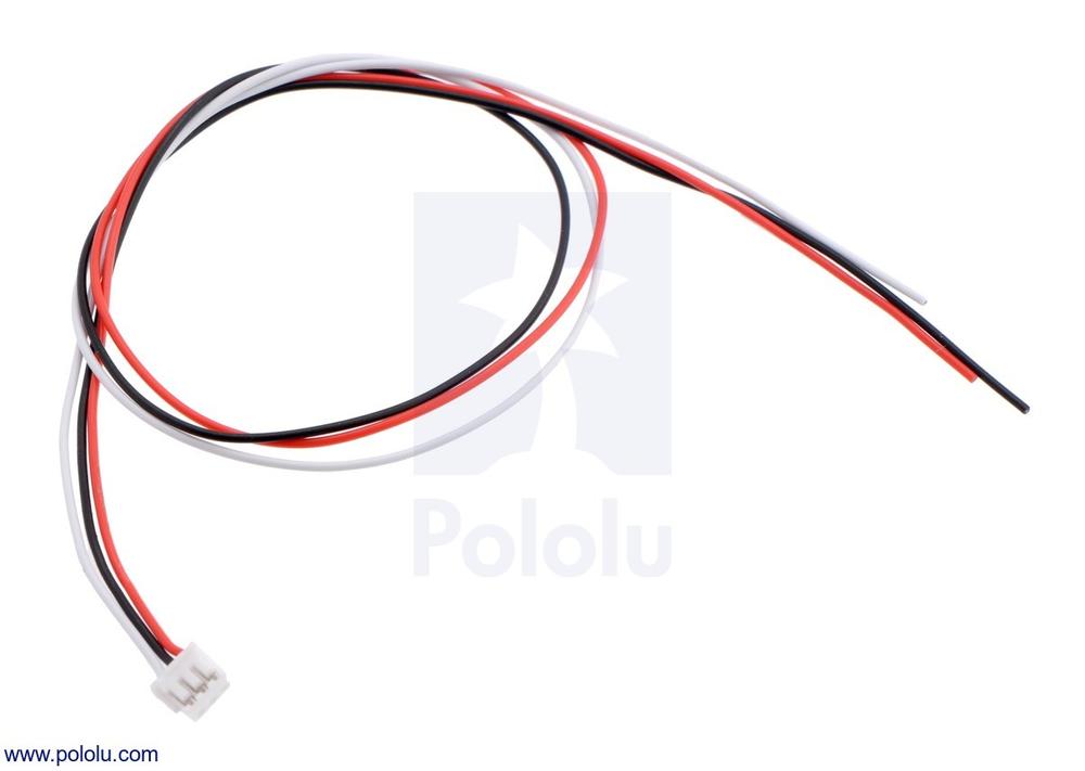 3-Pin Female JST ZH-Style kabel (30cm) voor Sharp GP2Y0A51 Afstands Sensoren