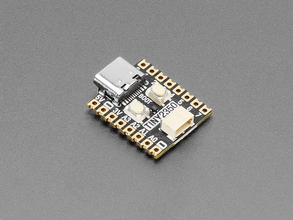 Adafruit Placa de desarrollo Pimoroni Tiny 2350 - RP2350 Mini con memoria flash de 4 MB