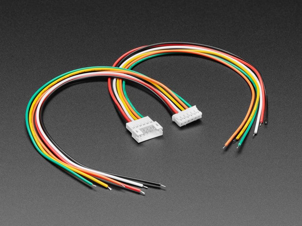 Adafruit 2,0 mm pitch 6-pins kabel passend paar - JST PH compatibel