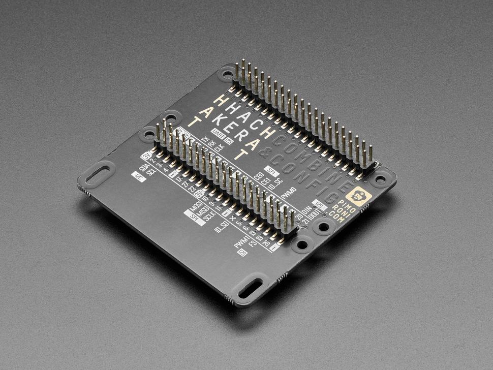 Adafruit Pimoroni hat Hacker hat