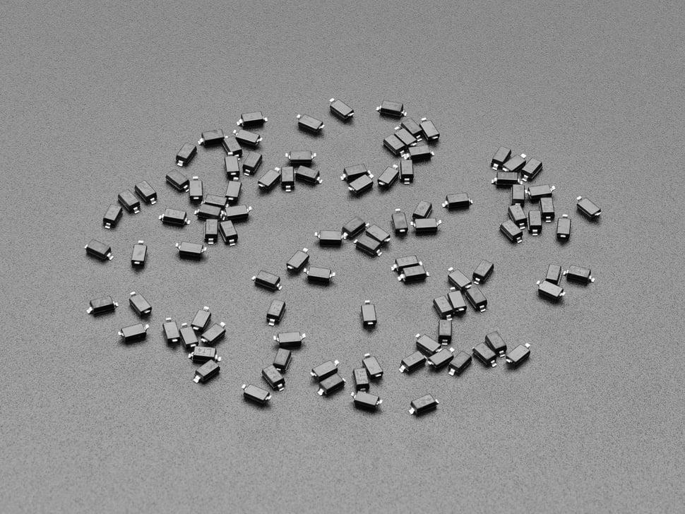 Adafruit 1N4148 SMT SOD-123-diodes - verpakking van 100