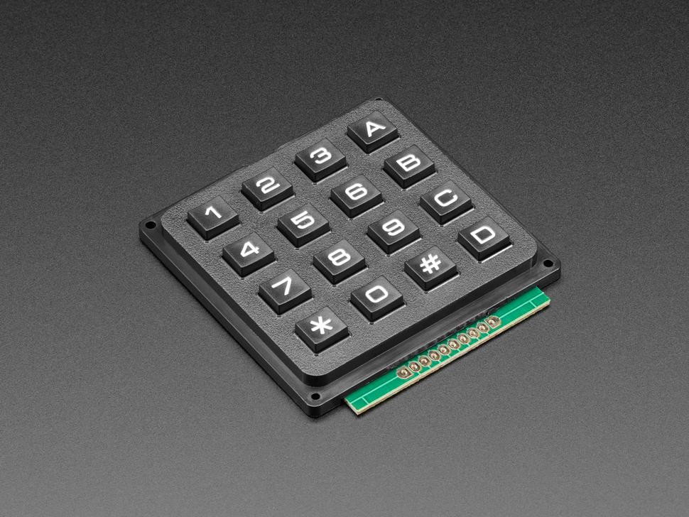 Adafruit 4x4 Matrix-toetsenbord