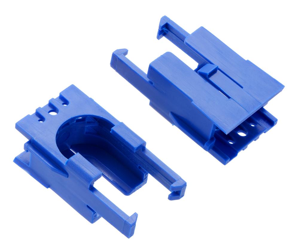 Romi Chassis Motor Clip Paire - Bleu