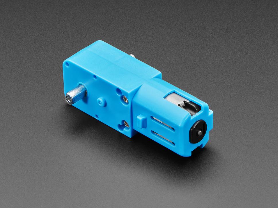 Adafruit TT Motor Bi-Metal Versnellingsbak Dubbelzijdige As en 1:90 Overbrengingsverhouding