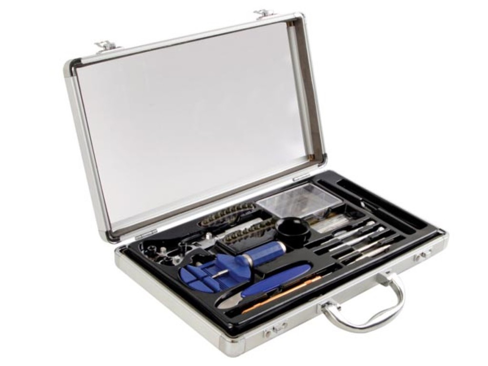 Velleman Set di strumenti per la riparazione dell'orologio - Strumenti di precisione per orologiai