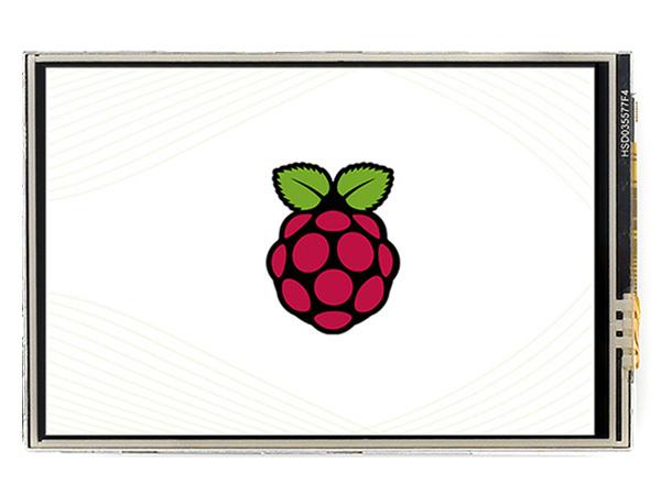 Waveshare 3.5 inch resistieve touch display (C) voor Raspberry Pi, 480× ...