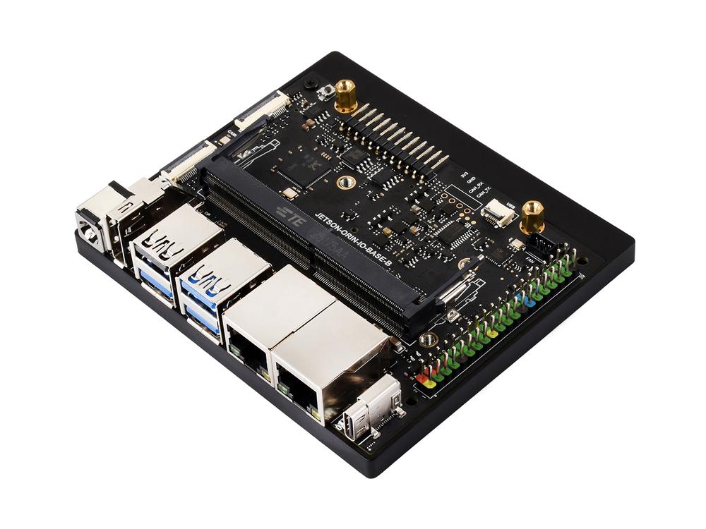 Orin X Layout Placa Base Super Dual Ethernet Waveshare Jetson Orin Nano / NX, Baseada ...