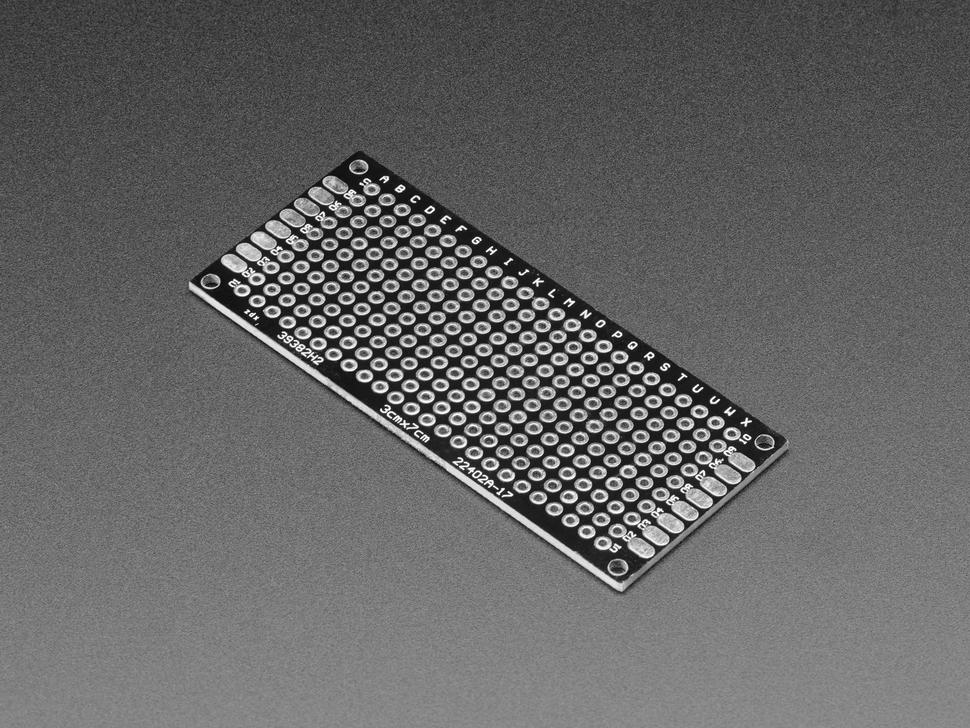 Adafruit Universele Protobord-PCB's 3cm x 7cm - 3 stuks verpakking