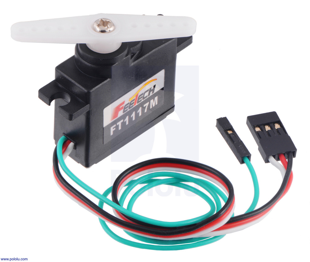 Pololu FEETECH Mini Servo FT1117M-FB with Position Feedback