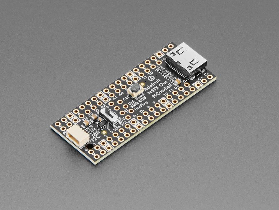Adafruit PiCowBell HSTX DVI-uitgang voor Pico