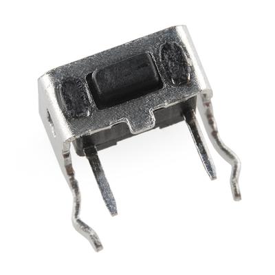 Lot De 10 Boutons Tactiles Micro Interrupteur - Angle Droit Avec Support - Pour Montage PCB - Neuf