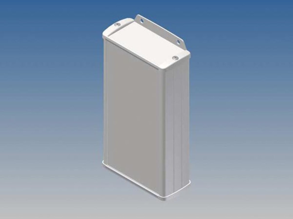 Teko Stevige Aluminium Behuizing met Flens en Witte Afwerking