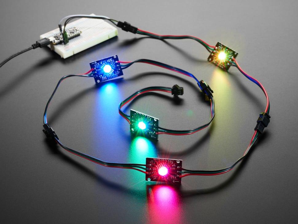 Adafruit Ultra heldere 4 Watt RGBW NeoPixel LED - Natuurlijk wit - ~4000K