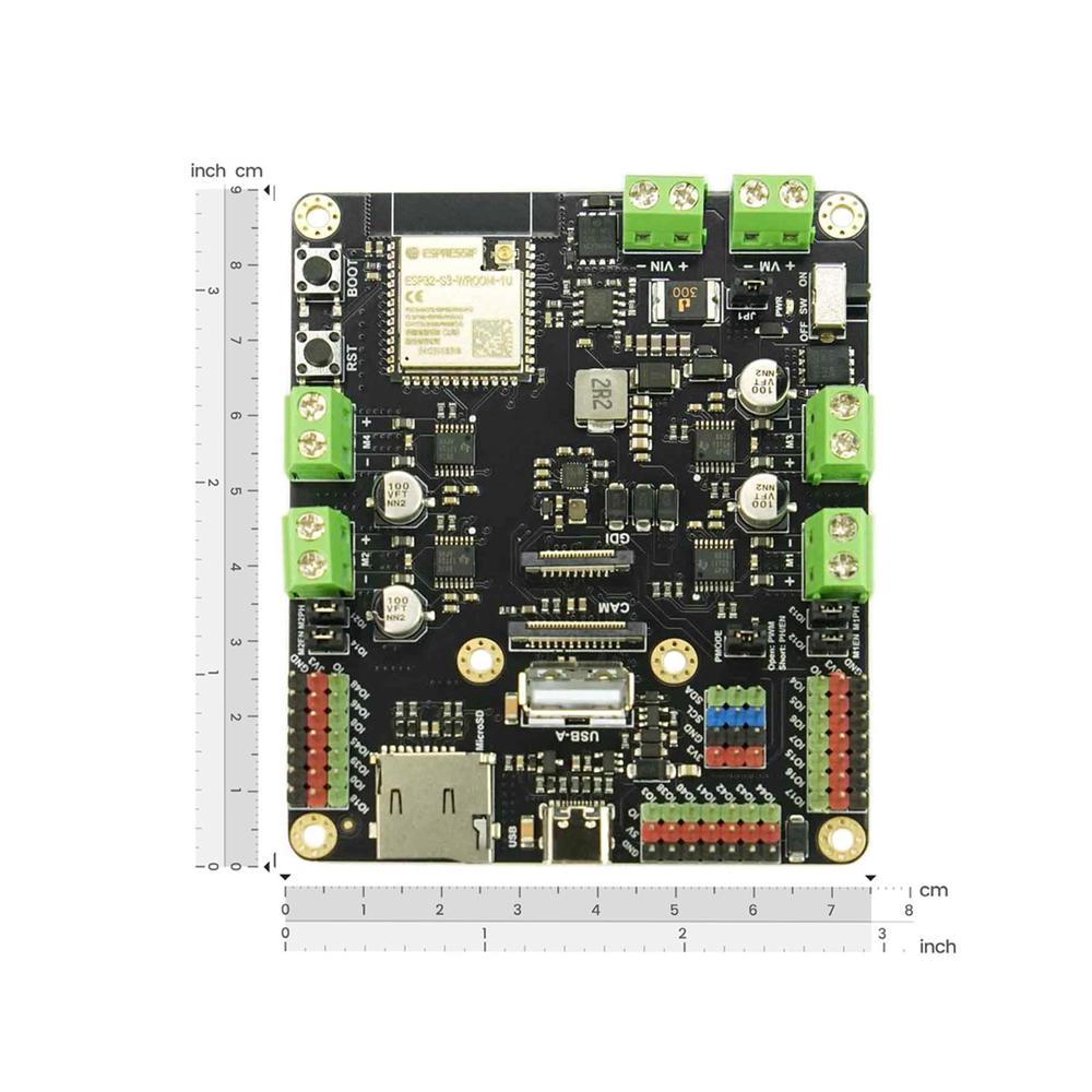 Romeo ESP32-S3 Robot Development Board (WiFi, Bluetooth & AI) - Opencircuit