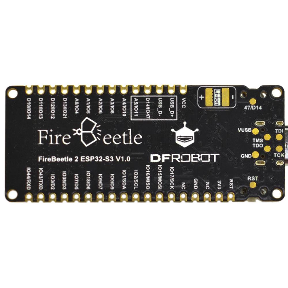 DFRobot FireBeetle 2 ESP32-S3 (N4) board met AI-versnelling en dual-mode communicatie