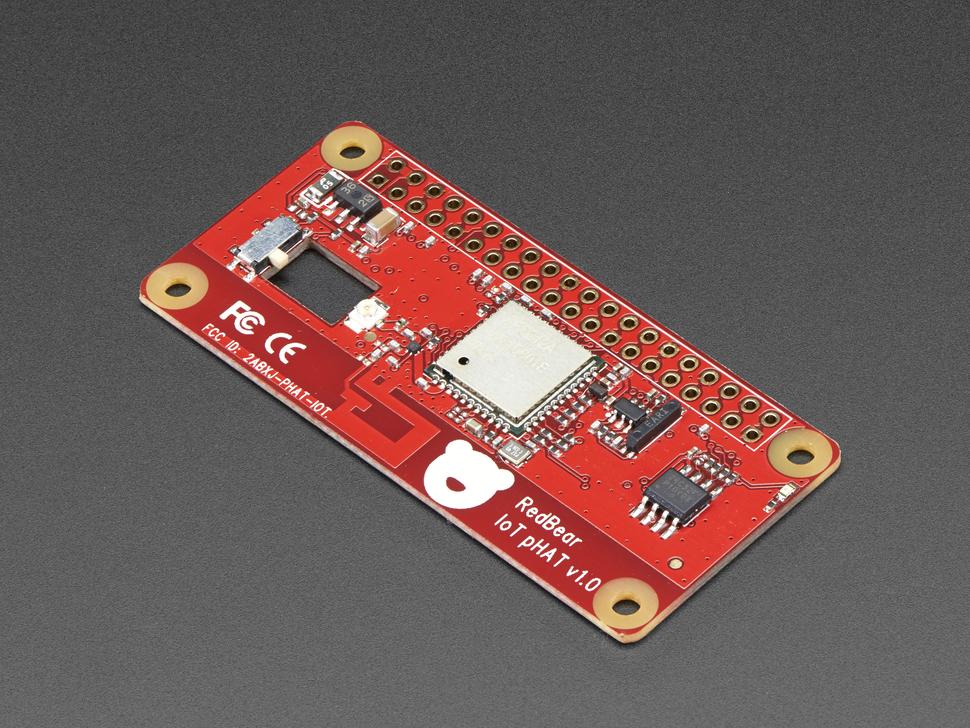 Adafruit Red Bear IoT pHAT voor Raspberry Pi - WiFi + BTLE - ongemonteerd