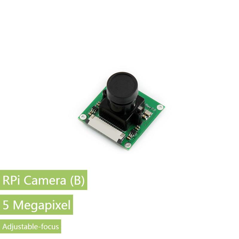 Rgb Camera For Rpi Waveshare RPi Kamera (B), Justerbar Fokus - Opencircuit