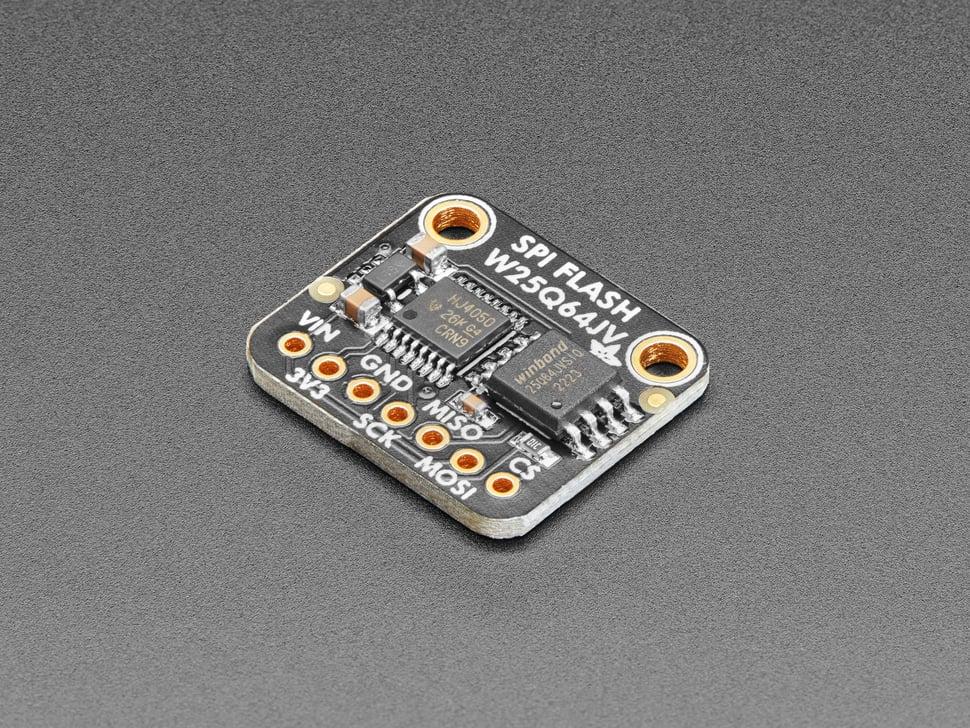 Adafruit SPI FLASH Breakout - W25Q64 - 64 MBit / 8 MByte