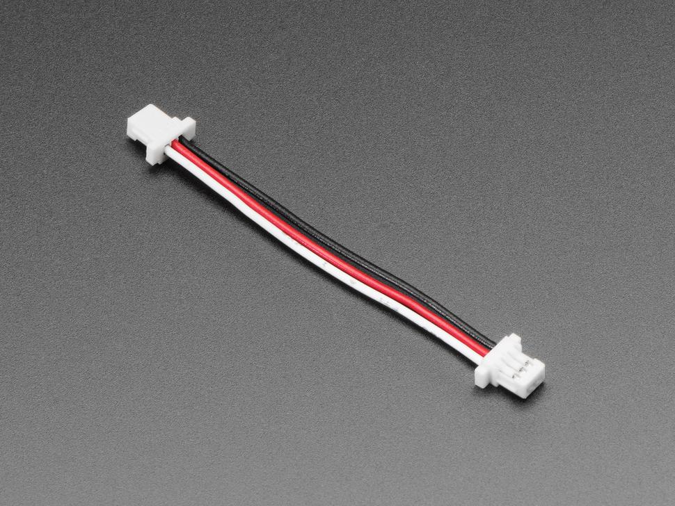Adafruit JST SH-compatibele 1 mm steek 3-pins stekker-stekkerkabel