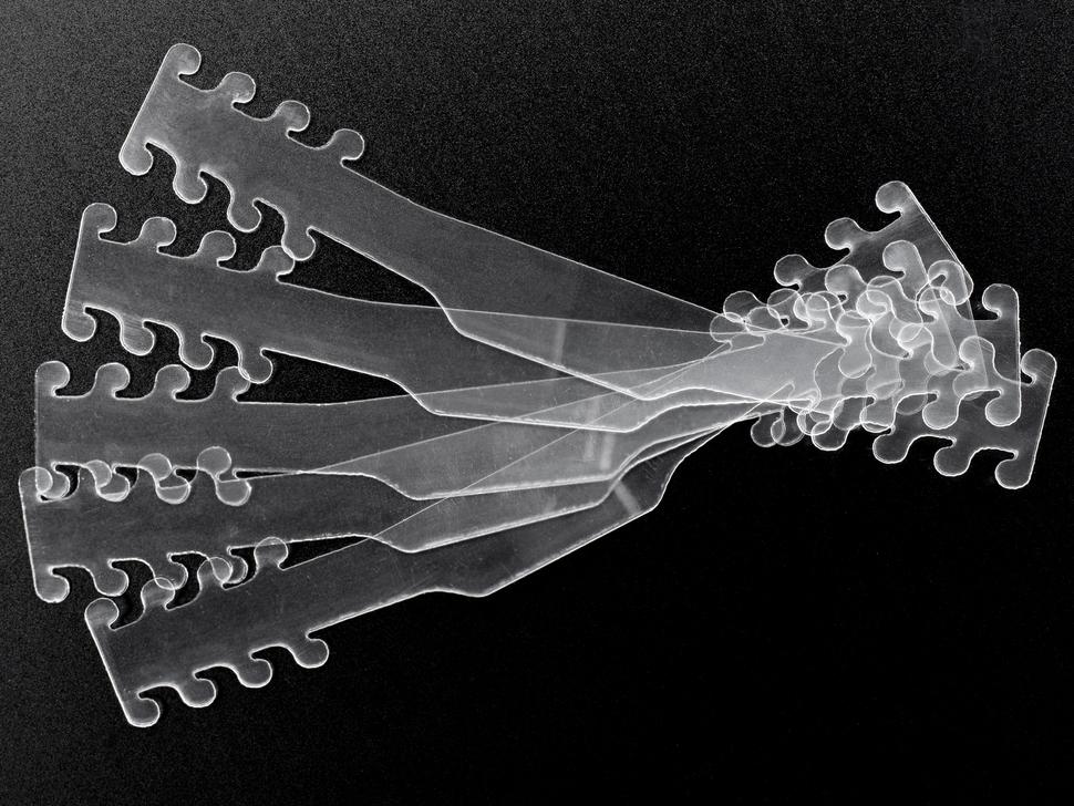 Adafruit Oorbeschermer voor chirurgisch mondkapje met oorlussen - Flexibel PETG