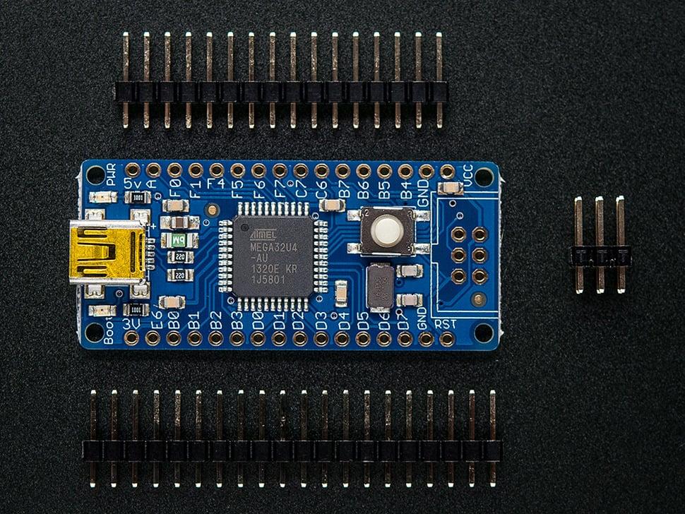 Adafruit Atmega32u4 breakout board