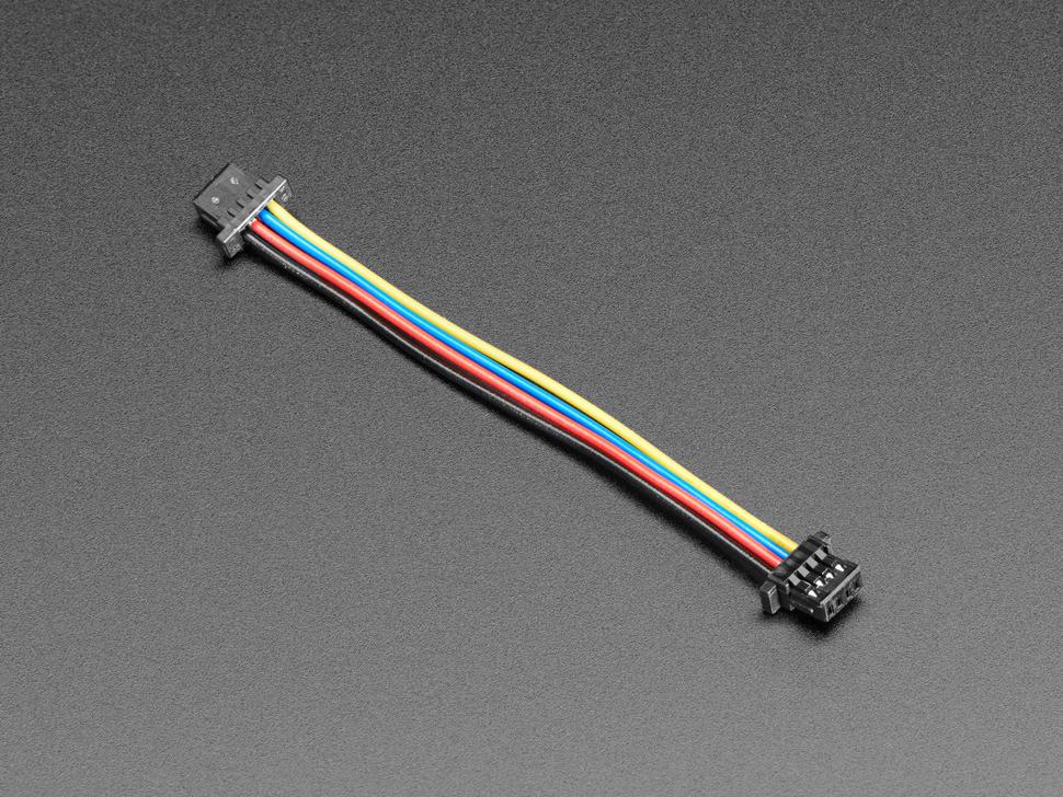 Adafruit STEMMA QT / Qwiic JST SH 4-pins kabel - 50 mm lang
