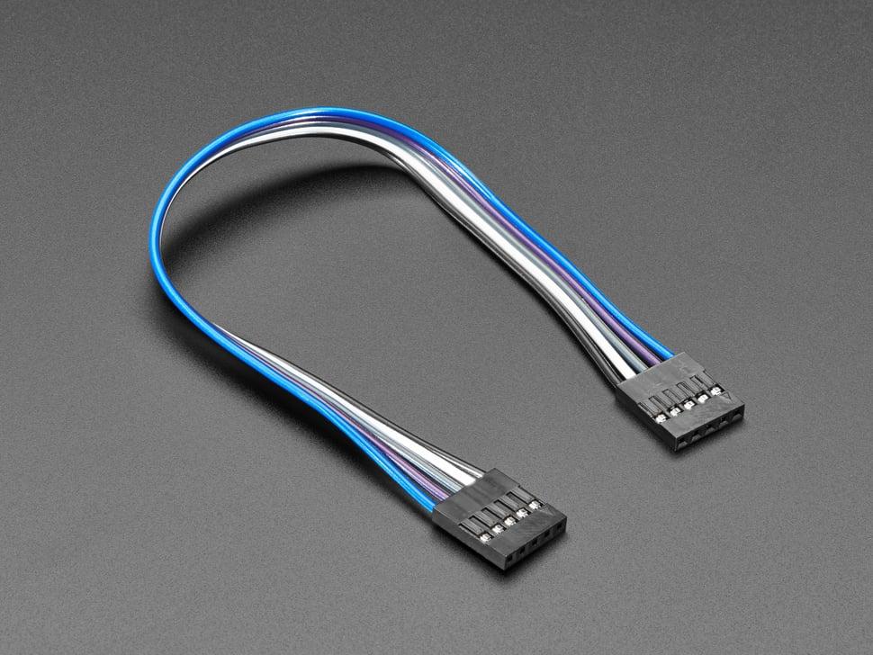 Adafruit 2,54 mm 0,1" Pitch 5-pins jumper - 20 cm lang