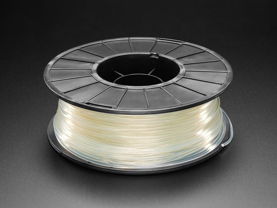 Adafruit PLA-filament voor 3D-printers - 2,85 mm diameter - helder - 1,0 kg
