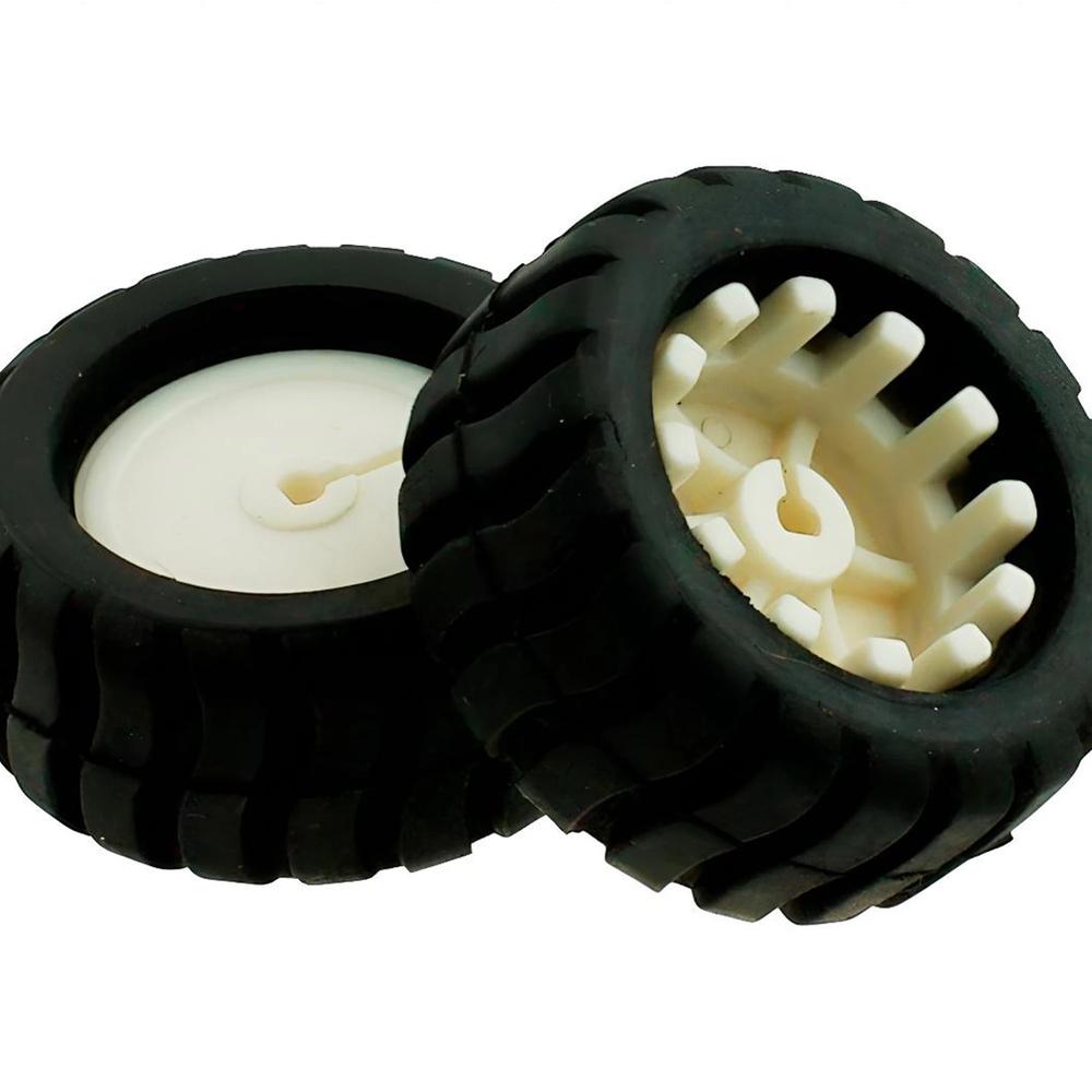 DFRobot MiniQ Motor Wheel Set with Built-in Encoders for Robotics ...