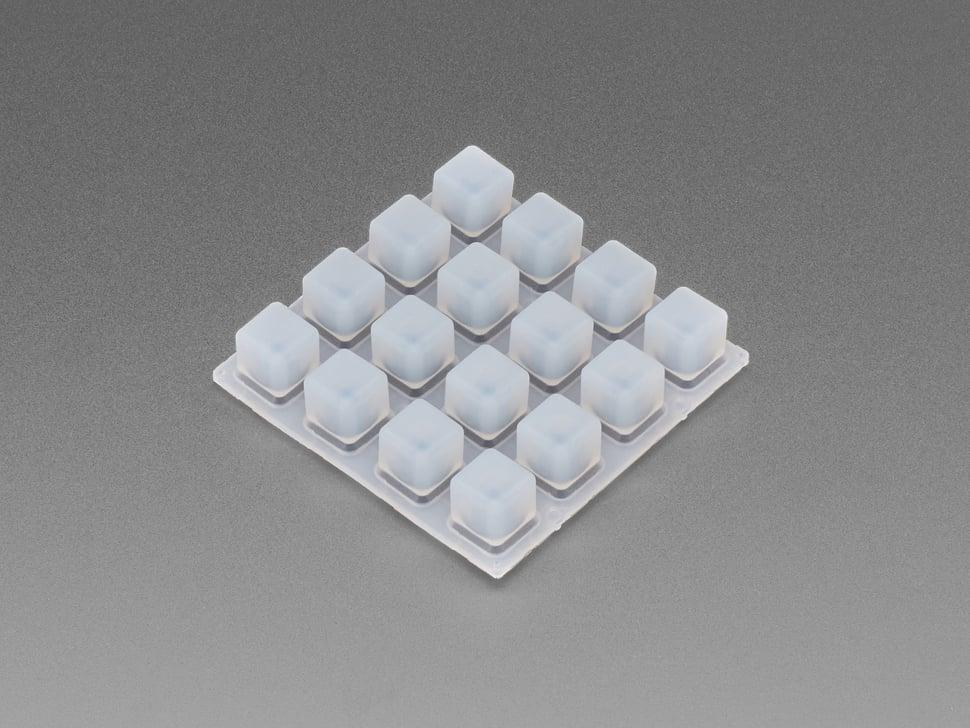 Adafruit Trellis Monochrome Driver PCB for 4x4 Keypad & 3mm LEDs | Buy in Australia | ADA1616 | Core Electronics