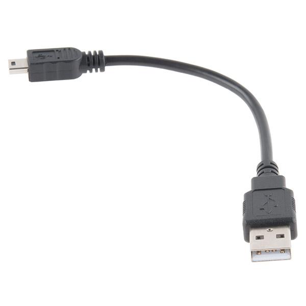 USB Mini-B -kaapeli - 6"