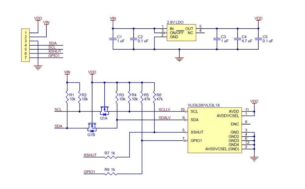 Sensore di Distanza VL53L1X/TOF400C con Arduino Sensore di Distanza VL53L1X/TOF400C con Arduino
