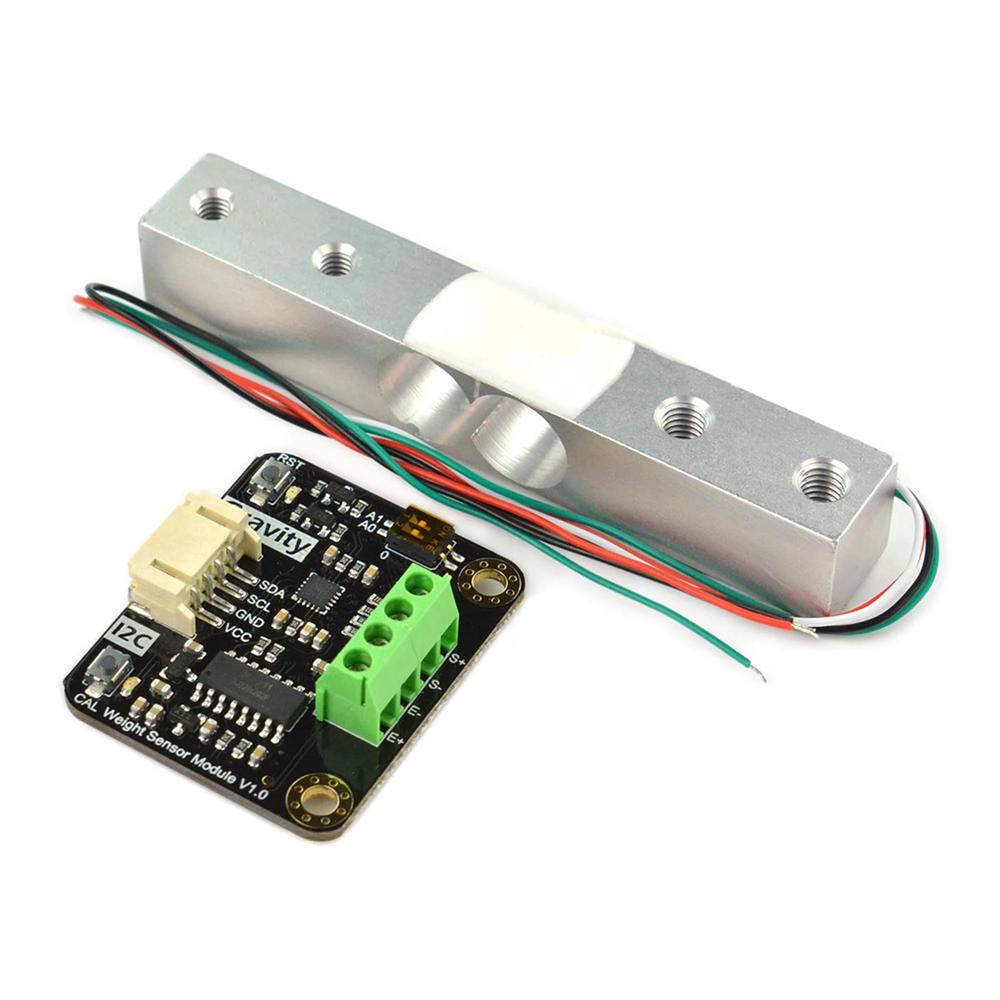 Produktbild von HX711 Wägezellenmodul Mit 5kg Drucksensor – 24-Bit AD-Wandler Für Präzise Elektronische Waagen