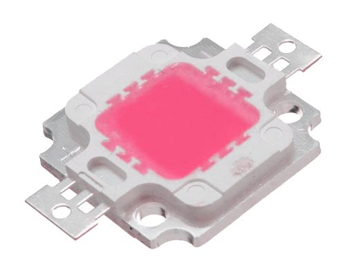 Roze 10W LED Chip - 2 stuks